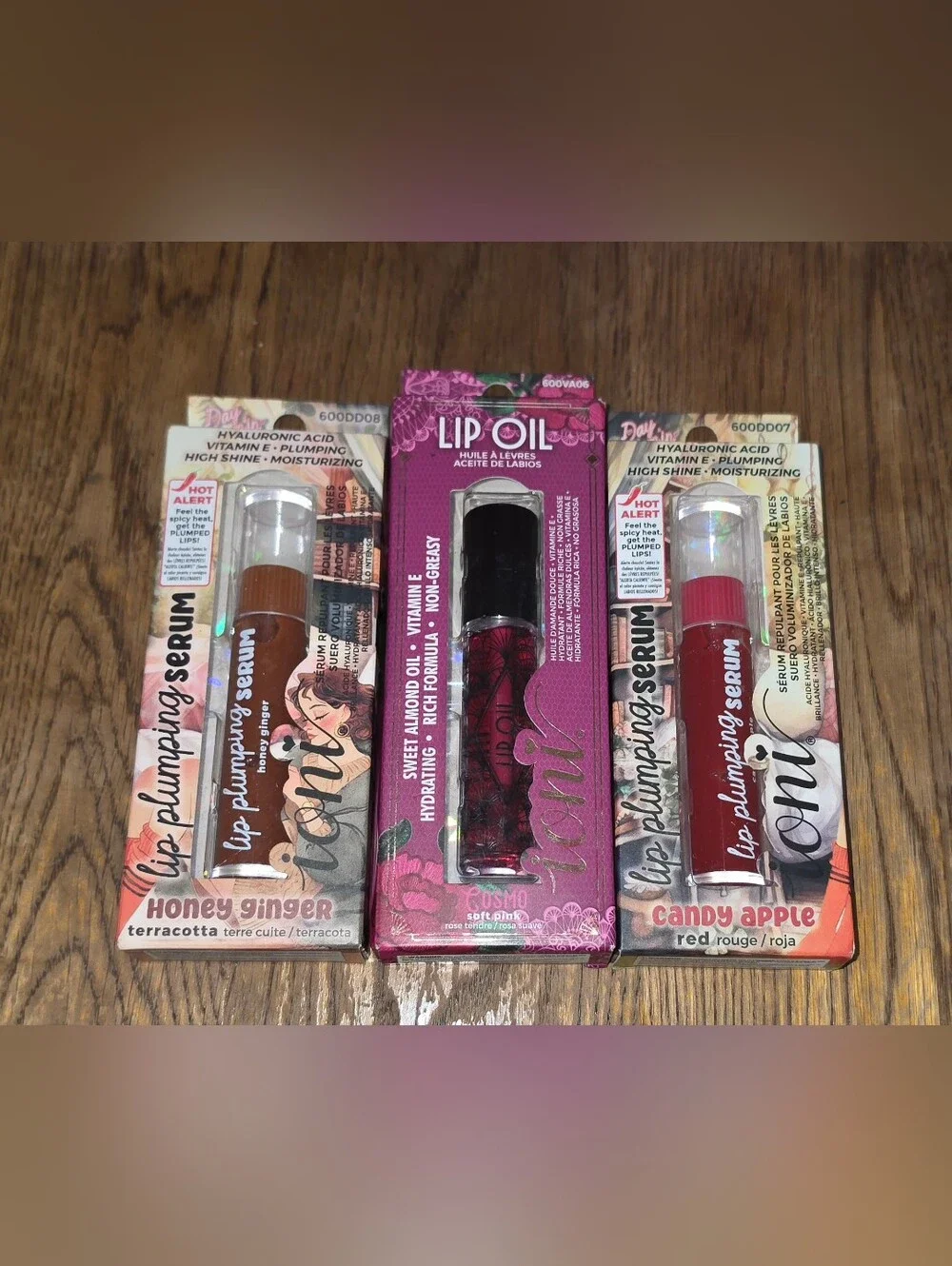 Ioni Lip Bundle- Plumping Lip Serums & Lip Oil BNIB